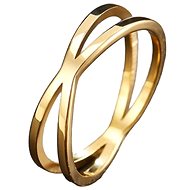 STYLE4 Ring River, golden steel, 53 - Ring
