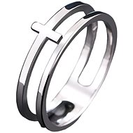 STYLE4 Linus ring, silver steel, 57 - Ring