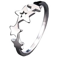STYLE4 Prsten s hvězdičkami Saturnia, stříbrná ocel - Ring