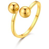 STYLE4 Prsten Salvatore, zlatá ocel - Ring