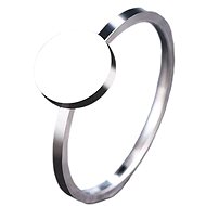 STYLE4 Ring with wheel, silver steel, 59-60 - Ring