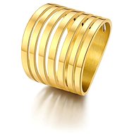 STYLE4 Ring Spiral, golden steel, 62 - Ring