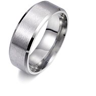 STYLE4 Ring Massive, silver steel, 50 - Ring
