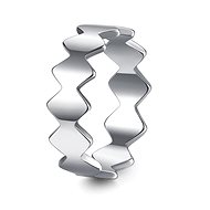 STYLE4 Ring Cogged, silver steel, 62 - Ring