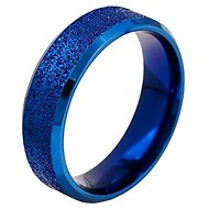 STYLE4 Glitter ring Glamour, blue steel, 62 - Ring