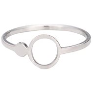 STYLE4 Ring with empty wheel, silver steel, 53 - Ring