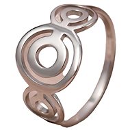 STYLE4 Prsten Raquel, stříbrná ocel - Ring