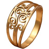 STYLE4 Prsten Toledo, zlatá ocel - Ring