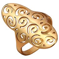 STYLE4 Prsten Dolores, zlatá ocel - Ring