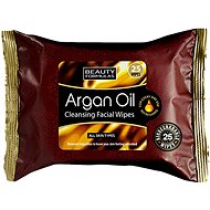 Beauty Formulas Face Wipes with Argan 25 pcs - Make-up Remover Wipes