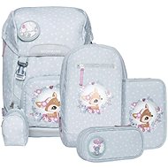 BECKMANN Classic Forest Deer Dusty Mint - School Set