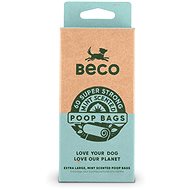 Beco Excrement bags, peppermint aroma, 60 pcs - Dog Poop Bags