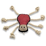 PafDog Spider Spider made of leather and jute, 38 cm - Dog Toy