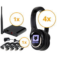 Beatfoxx SCBS - 41 Silent Disco V2 Band Set - Wireless System