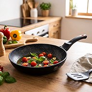 BerlingerHaus Pan with marble surface Granit Diamond Line 28cm BH-1793 - Pan