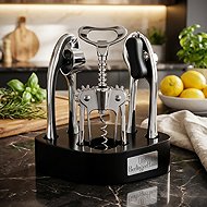 BerlingerHaus Kitchen utensils in a stand Black Royal Collection set of 4 pcs - Kitchen Utensil Set