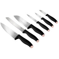 BerlingerHaus Black Rose Collection Knife set with gift box 7 pcs - Knife Set