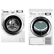 BEKO DPY 8506 GXB1 + BEKO WMY 71243 CS PTLMB1 - Washer Dryer Set