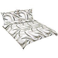 BELLATEX Linen crepe F 80/929 feathers 1 pcs 200 × 220, 2 pcs 70 × 90 - Bed Linen