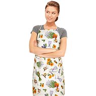 BELLATEX Apron EMA 67 × 84 cm 7750/561 lavender with teapot - Apron