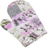 Bellatex Handkerchief Adela 28 × 18 cm 66/243 patchwork lilac - Oven Mitt