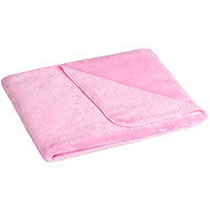 BELLATEX KORALL MICRO 1014/010 75 × 100, pink without embroidery - Blanket