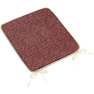 BELLATEX Seat LADA 34/032 smooth 40 × 40 dark burgundy Uni - Pillow Seat
