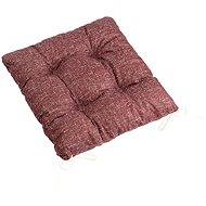 BELLATEX Seat LADA 41/032 quilted 40 × 40 dark burgundy Uni - Pillow Seat