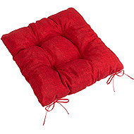 BELLATEX Seat LADA 41/014 quilted 40 × 40 cm red Uni - Chair Cushion