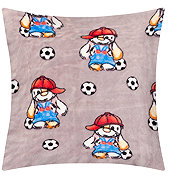BELLATEX Ellik cushion 35 × 40 7023/168, dog with ball - Pillow
