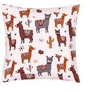 BELLATEX Ellik cushion 35 × 40 7023/177, llama pink - Pillow