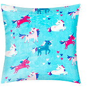 BELLATEX Ellik cushion 35 × 40 7023/179, unicorn turquoise - Pillow