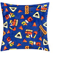 BELLATEX Ellik cushion 35 × 40 7023/185, construction site - Pillow