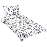BELLATEX Linen flannel 12/935 ibis grey 140 × 220, 70 × 90 - Bed Linen