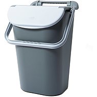 Belli E Forti Sorted waste bin TOWER, stackable, grey, plastic, 40 l - Rubbish Bin