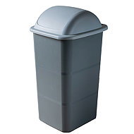 Belli E Forti Dumpster FLIP, grey, plastic, 24 l - Rubbish Bin
