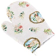 BELLATEX EMA handkerchief 28 × 18cm bunny, 66/549 - Oven Mitt