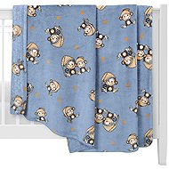 BELLATEX Ella 2513/111 100 × 150 cm, monkey blue - Blanket
