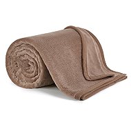 BELLATEX Korall Micro 200 × 230 cm 6014/013, coffee - Blanket