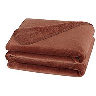 BELLATEX Blanket Mikro 150 × 200 cm 2314/017, brown - Blanket