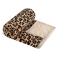 BELLATEX Korall Micro 150 × 200 cm 6118/291, leopard - Blanket