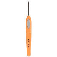BELLATEX Metal hook with plastic handle 14 cm No. 3 mm - Crochet Hook