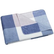 BELLATEX Korall Micro 1014 / 020 75 × 100 blue cube - Blanket