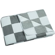 BELLATEX Korall Micro 1014 / 040 75 × 100 grey cube - Blanket