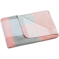 BELLATEX Korall Micro 1015 / 030 100 × 150 pink cube - Blanket