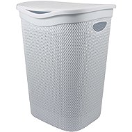 Belli E Forti Rata laundry basket with lid 55 L, white - Laundry Basket