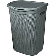 Belli E Forti Rata laundry basket with lid 55 L, grey - Laundry Basket