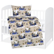 BELLATEX Baby bedding Agata 90/049 sailor, 90 × 135, 45 × 60 - Crib Bedding