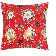 BELLATEX Christmas cushion 40 × 40 cm, 55/130 poinsettia red - Pillow