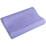 BELLATEX Anatomical terry polo 2002/019 45 × 30 cm, purple - Anatomical Pillow